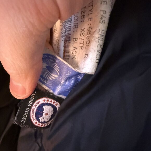 Canada Goose Black Fur Hood Trillium Parka - Picture 8 of 10